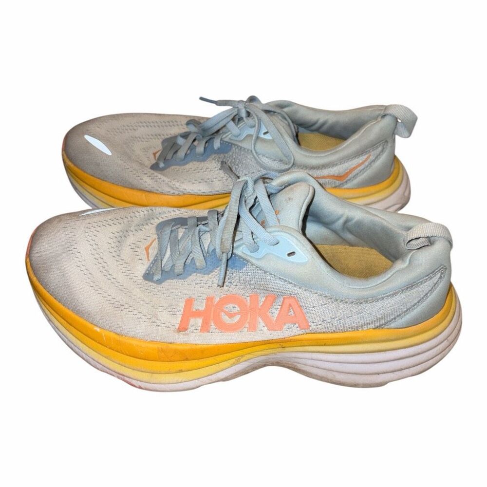 ✨HOKA Bondi 8 Sz 9 Sneakers✨ - Picture 9 of 14